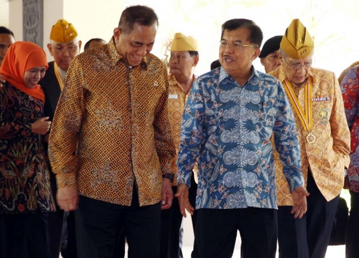 Wapres JK hadiri puncak peringatan Hari Veteran di JCC Senayan