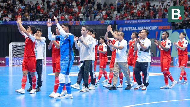 Foto: Ditonton Shin Tae-yong, Timnas Futsal Indonesia Bantai Korea Selatan di Grup A Piala Asia 2026