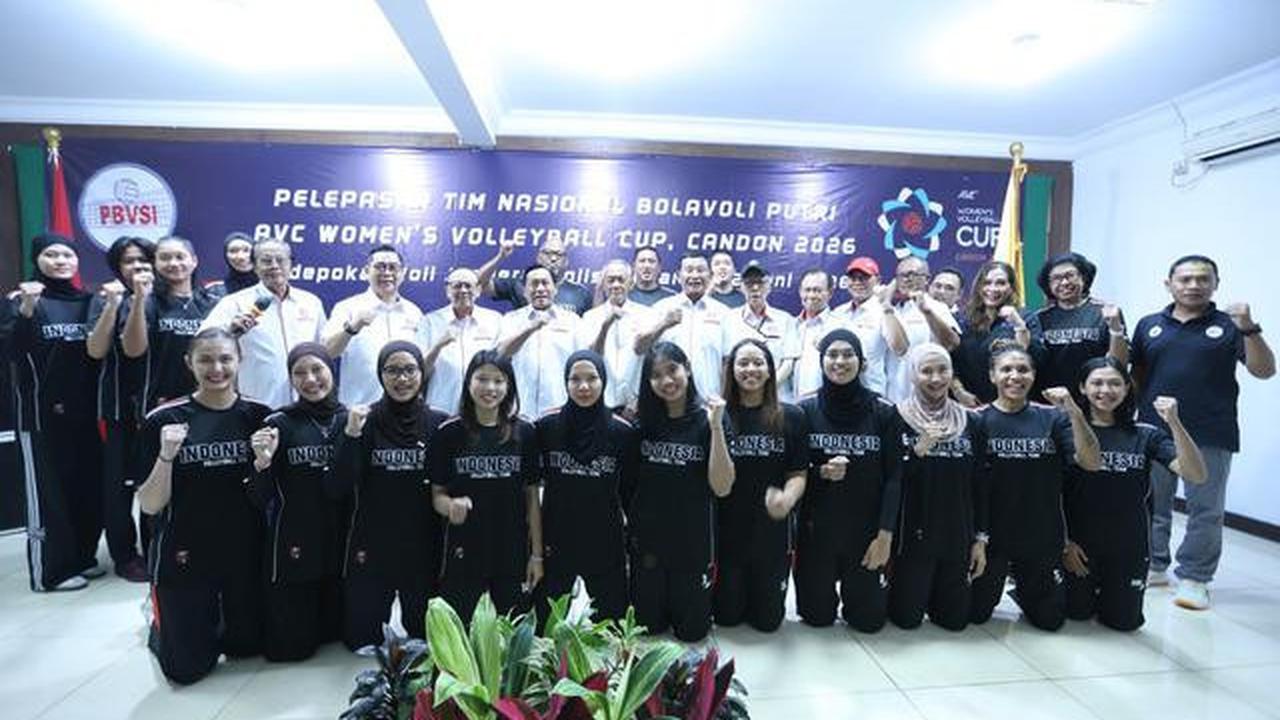 Imam Sudjarwo Lepas Timnas Voli Putri Indonesia ke AVC Women's Volleyball Cup 2026: Lupakan Pacar, Utamakan Negara