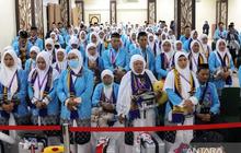 Penerbangan Haji Garuda Kloter Pertama Capai OTP 100 Persen, Jamin Kelancaran Jamaah