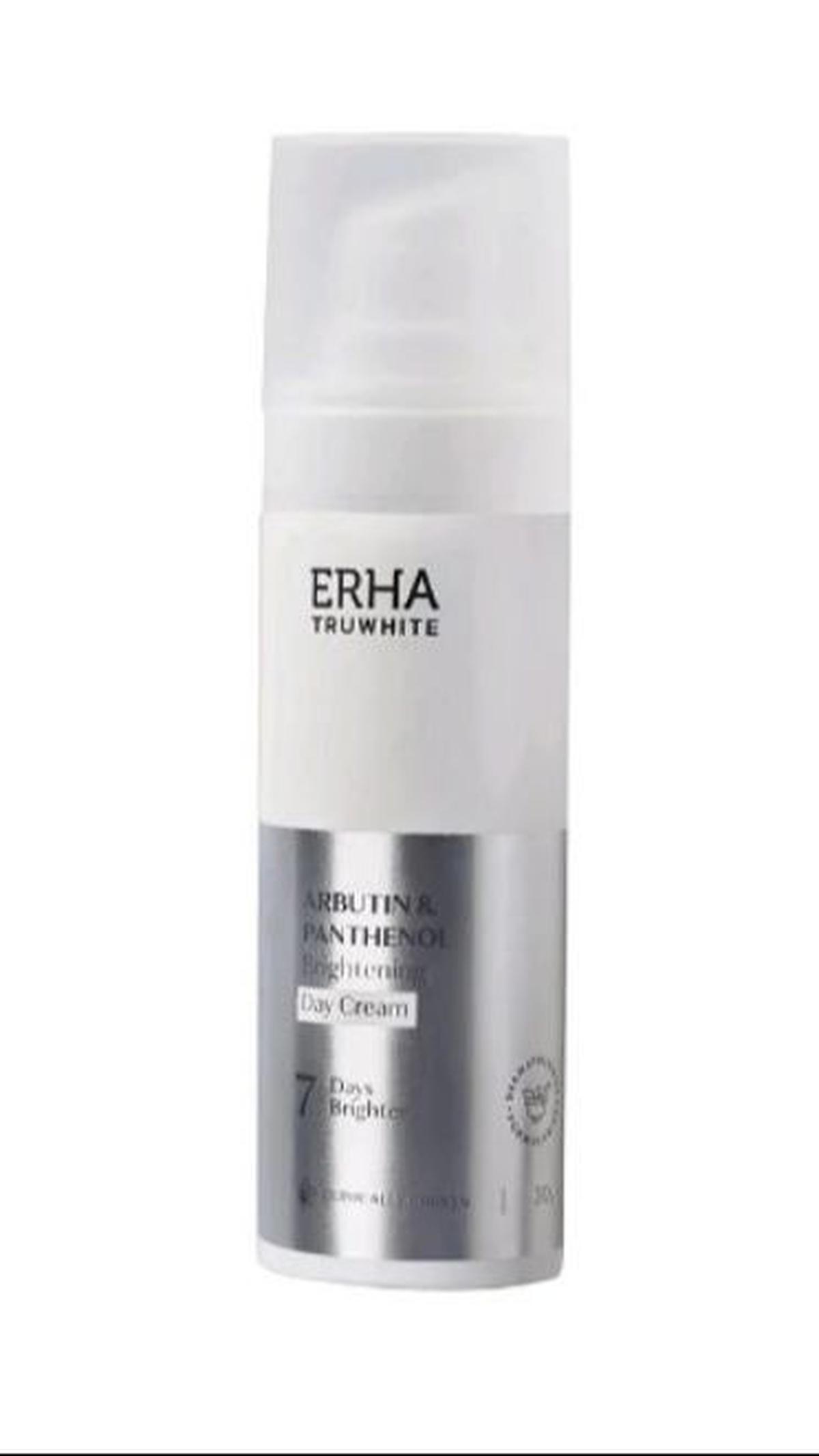 5. Erha Truwhite Arbutin &amp; Panthenol Brightening Day Cream<br>