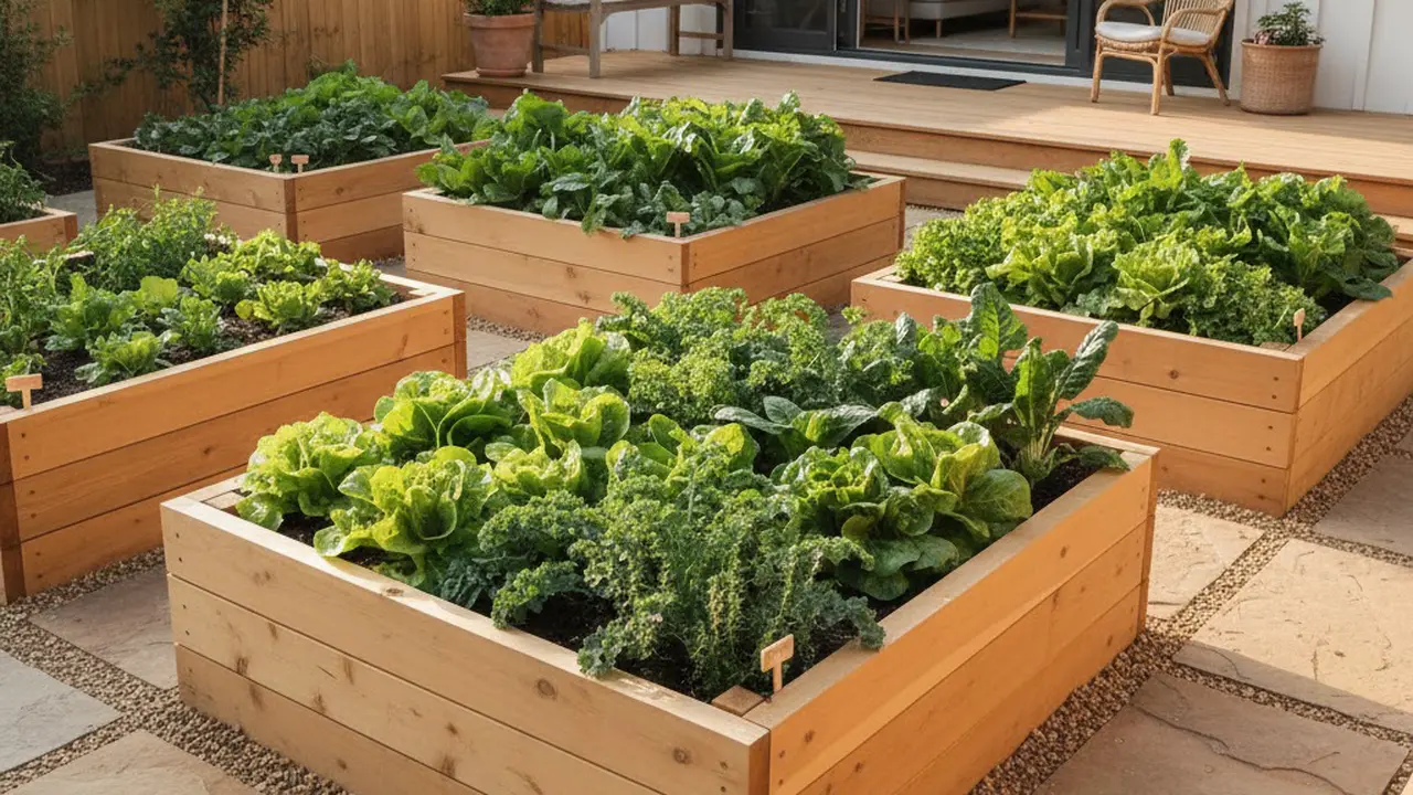 Raised Beds Kayu Minimalis (Gemini AI)