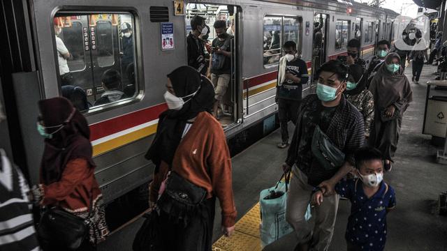 FOTO: Target Jangkauan Transportasi Umum Ibu Kota
