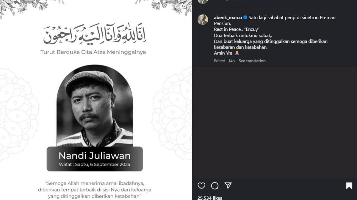 Encuy atau Nandi Juliawan Meninggal Dunia, Para Pemain Preman Pensiun Ungkap Dukacita Mendalam