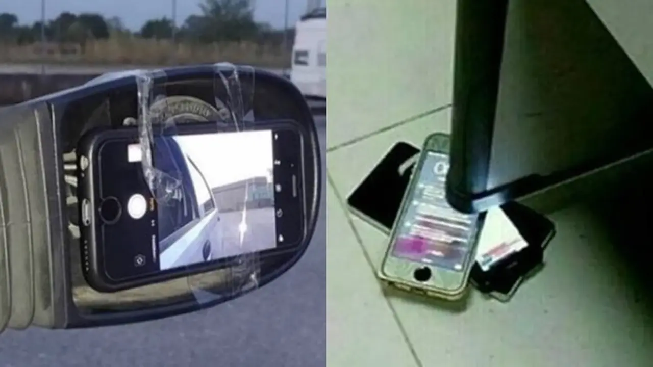 6 Tingkah Absurd Orang Manfaatkan HP, Fungsi Lainnya Bikin Tepuk Jidat