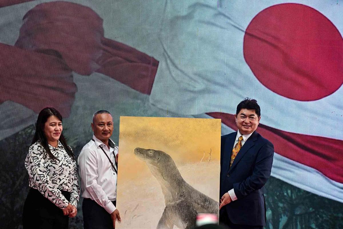 FOTO: KBS Pinjamkan Komodo Selama 5 Tahun untuk Program Konservasi Jepang