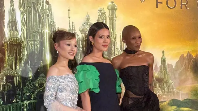 Potret Raisa Hadiri Premiere Wicked di Singapura (Instagram vagueskin)