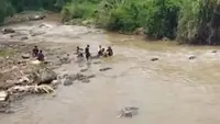 Anak 9 Tahun Hanyut Saat Berenang Bersama Temannya di Sungai Cianjur