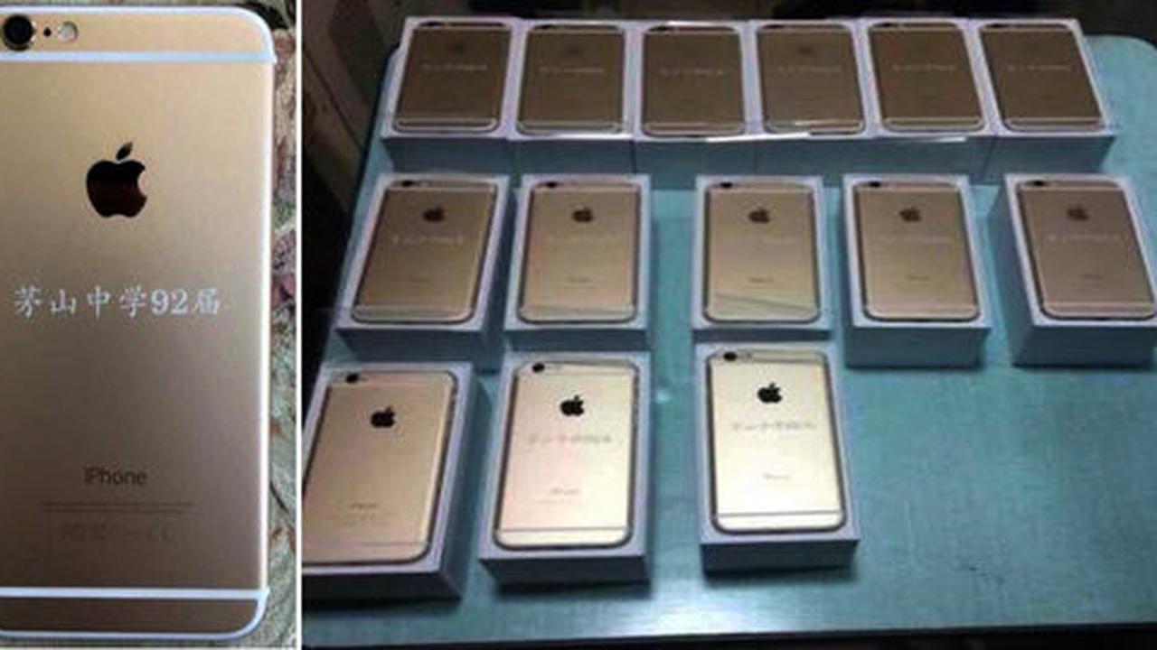 Miliarder dermawan dari China bagi-bagikan iPhone 6 emas