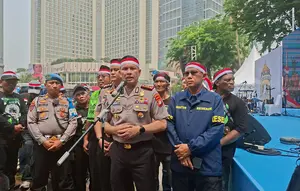Polisi Minta Maaf Usai Larang Jurnalis Liput Demo di Bundaran HI