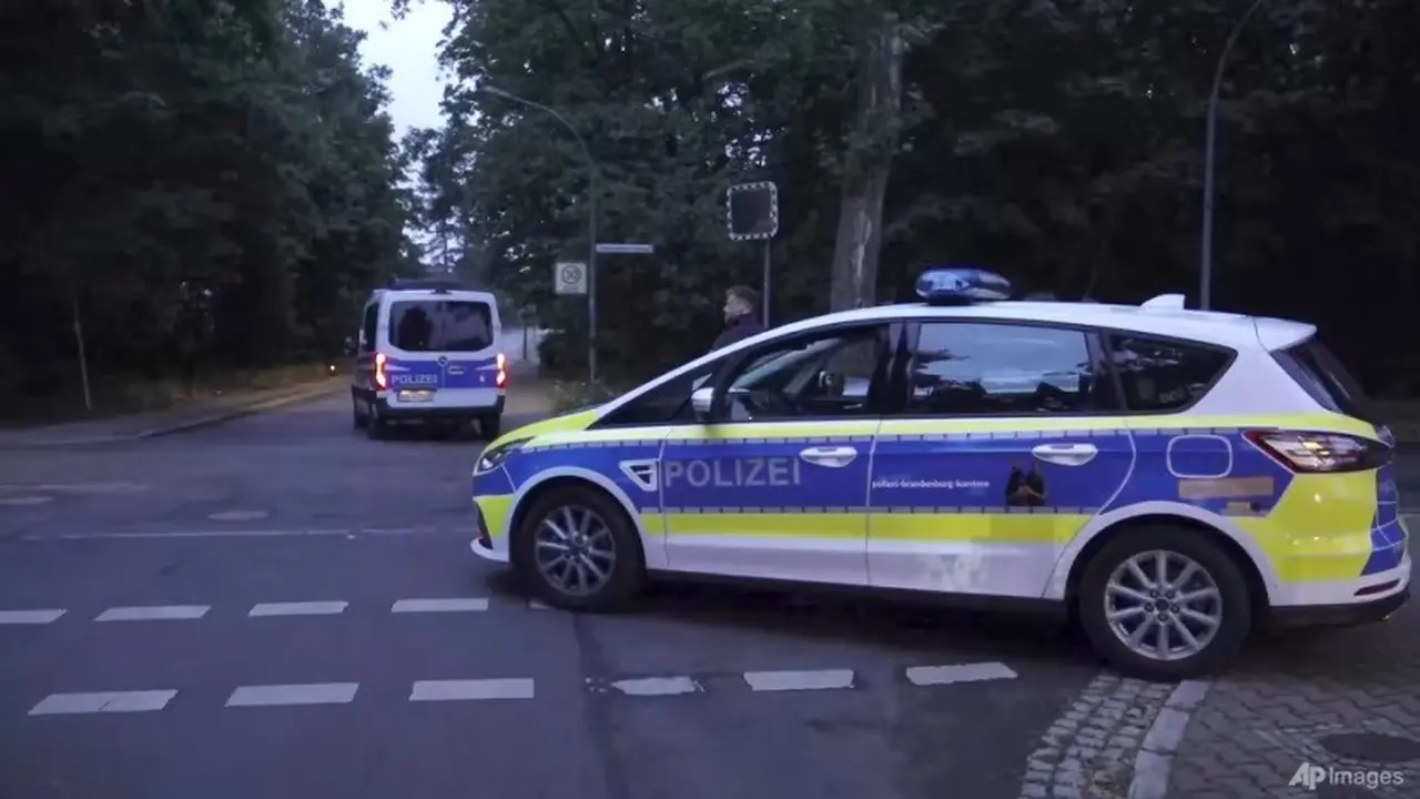 Polisi memburu singa yang kabur di tepi barat daya Berlin. (AP)