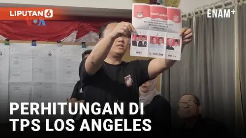 VIDEO: Caleg Artis dan Paslon 03 Unggul Sementara di TPS Los Angeles