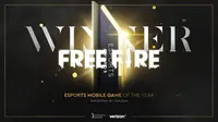 Garena Free Fire raih penghargaan sebagai Esports Mobile Game of The Year 2021. (Doc: Esports Awards)