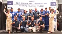 RMA Indonesia menggelar Ford Technician Skill Competition 2023 untuk meningkatkan kemampuan dan keterampilan para teknisi jaringan dealernya. (ist)