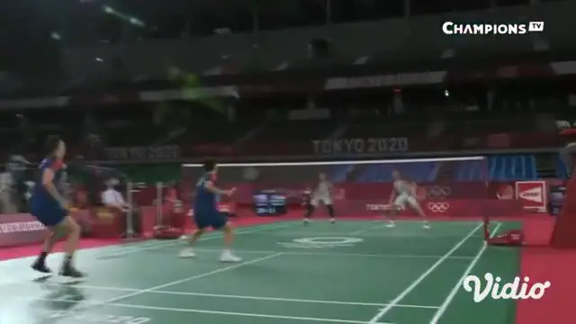 Ganda putra bulu tangkis Indonesia Mohammad Ahsan/Hendra Setiawan gagal lolos ke babak final usai dikalahkan Lee Yang/Wang Chi Lin dengan skor 11-21, 10-21 di semifinal.