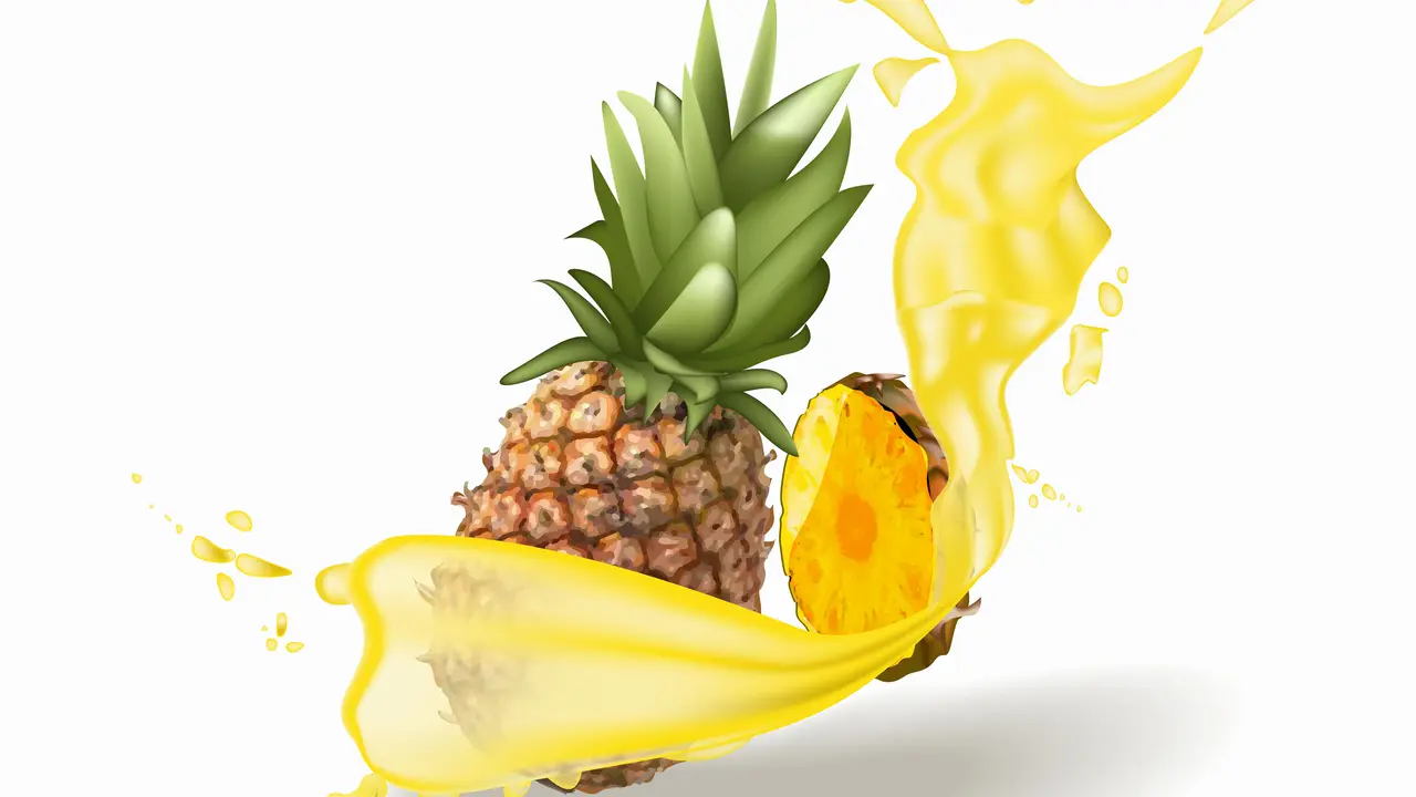 Ilustrasi nanas