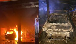 Pria di Lampung Malah Bakar Rumah hingga Mobil Istri Siri