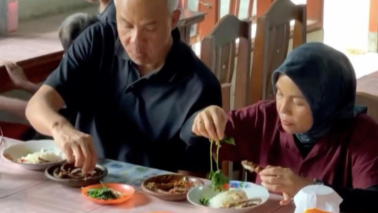 ganjar traktir makan bocil