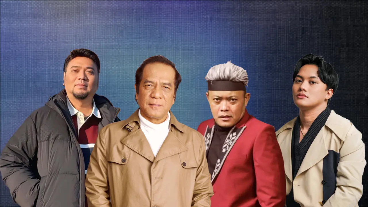 Rizky Febian dan Sule sama-sama menyanyikan lagu yang viral.