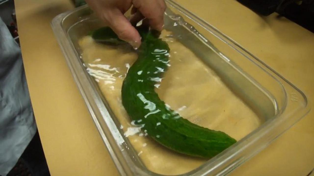 Tips Mengubah Timun Menjadi 'Ular' yang Meliuk-Liuk 