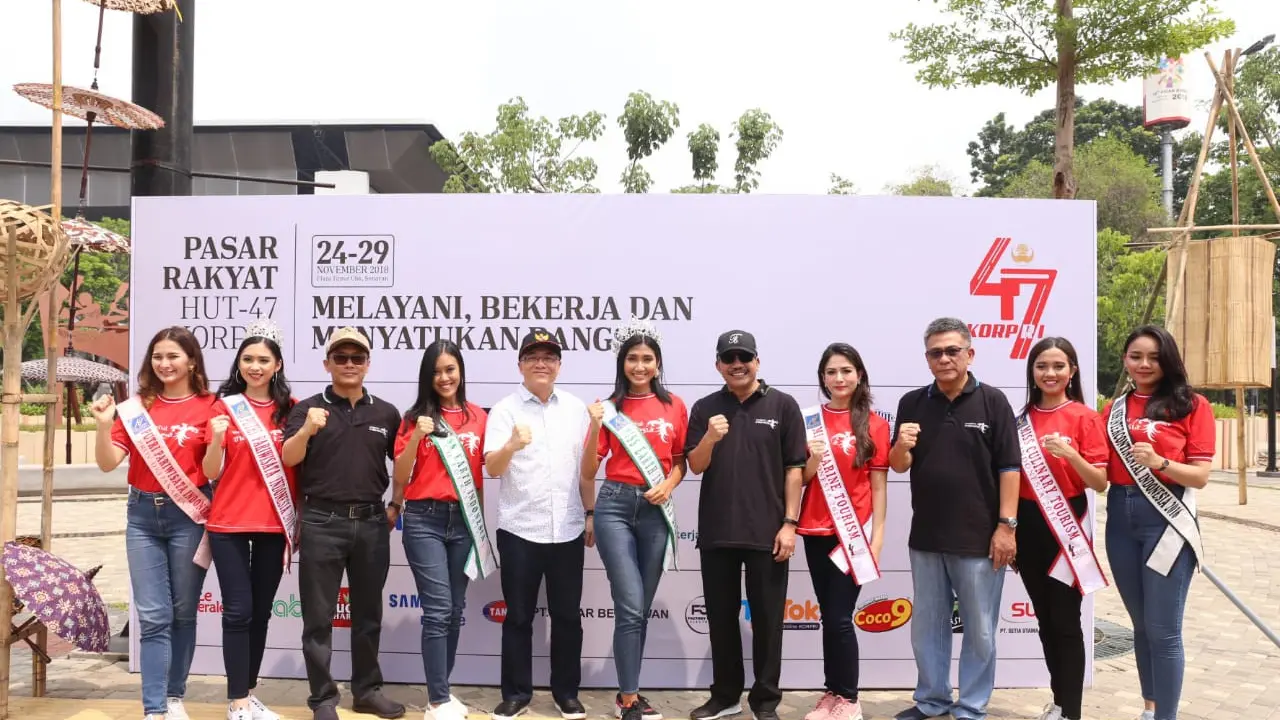 Pasar Rakyat HUT Korpri