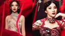 Diabadikan oleh fotografer ternama,  FD Photography, beberapa seleb tampil elegan dan mewah saat jalani pemotretan bertema Imlek.