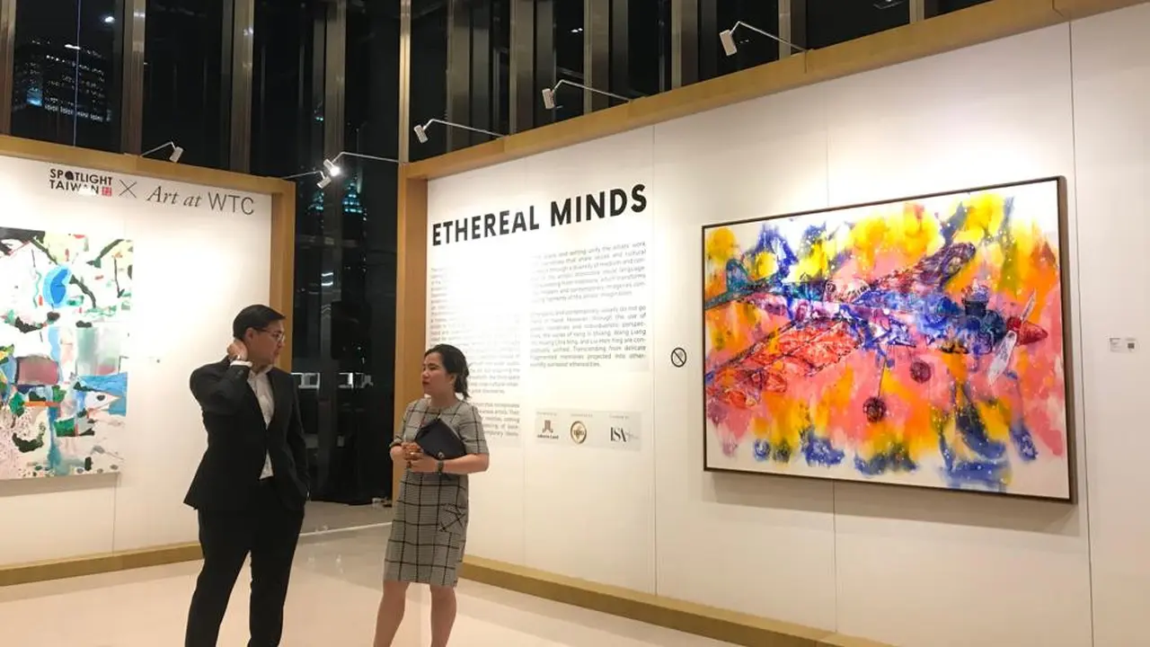 Pameran Lukisan 'An Exhibition by Taiwan by Taiwanese Women Artists: Ethereal Minds' (Aqilah Ananda Purwanti)