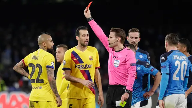 Barcelona Ditahan Imbang Napoli di Liga Champions