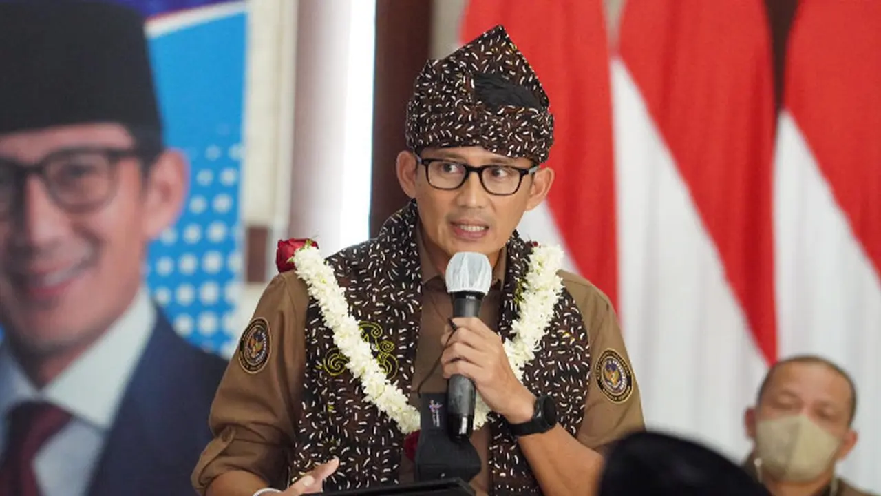 Di Kota Batu, Menparekraf Sandiaga Uno Bicara Potensi Pasar Minuman Kekinian