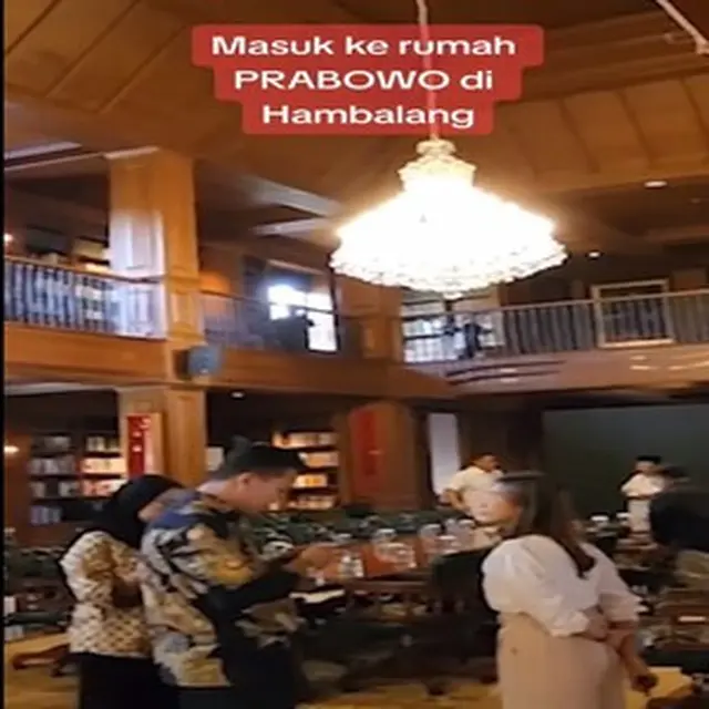 Foto Rumah Mewah Prabowo Subianto