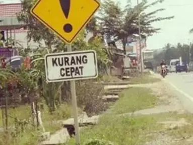 Semakin cepat semakin dekat dengan Yang Maha Kuasa. (Source: liputan6.com)