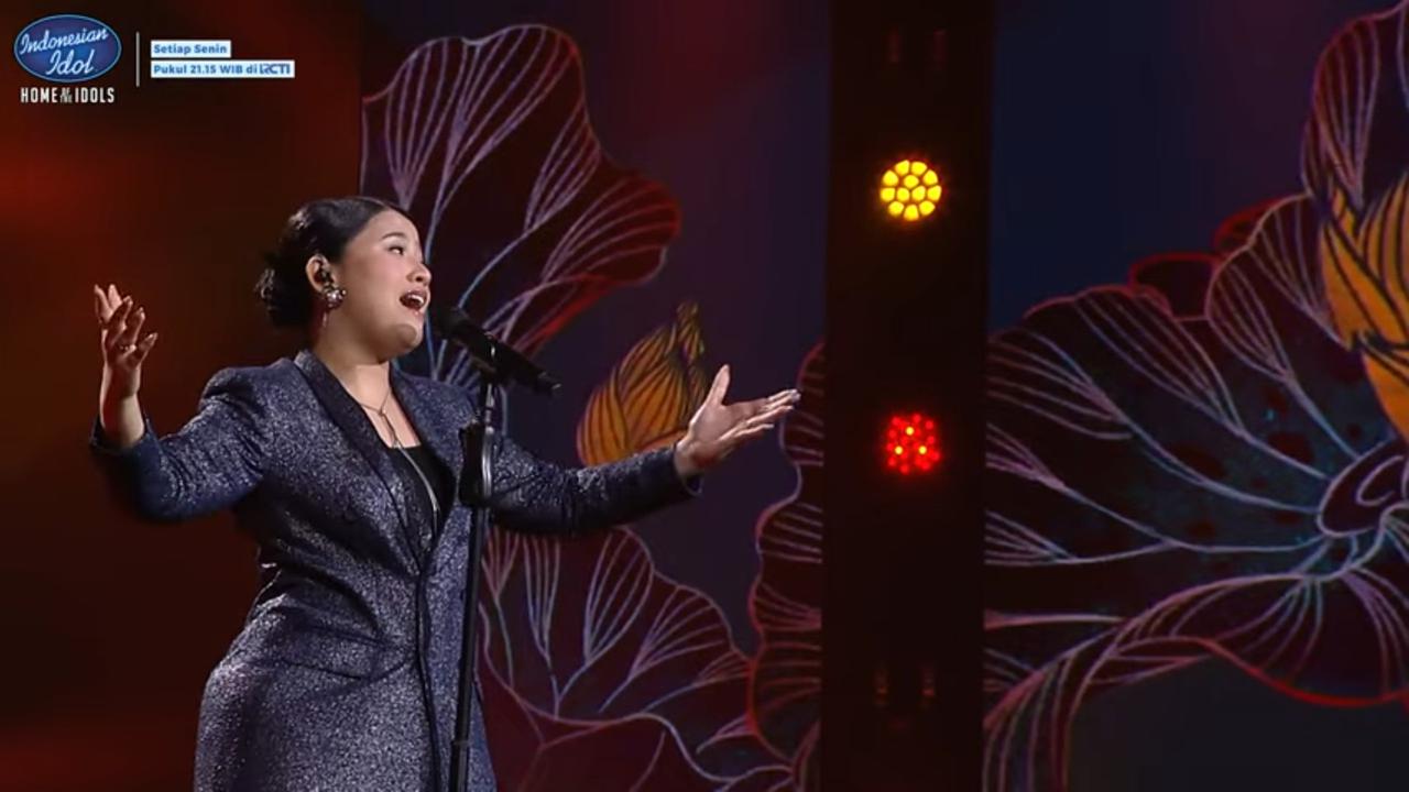 Bikin Merinding Satu Studio Peserta Indonesian idol Shabrina Leanor Bawakan Lagu 'Selamanya Cinta' Dipuji Juri