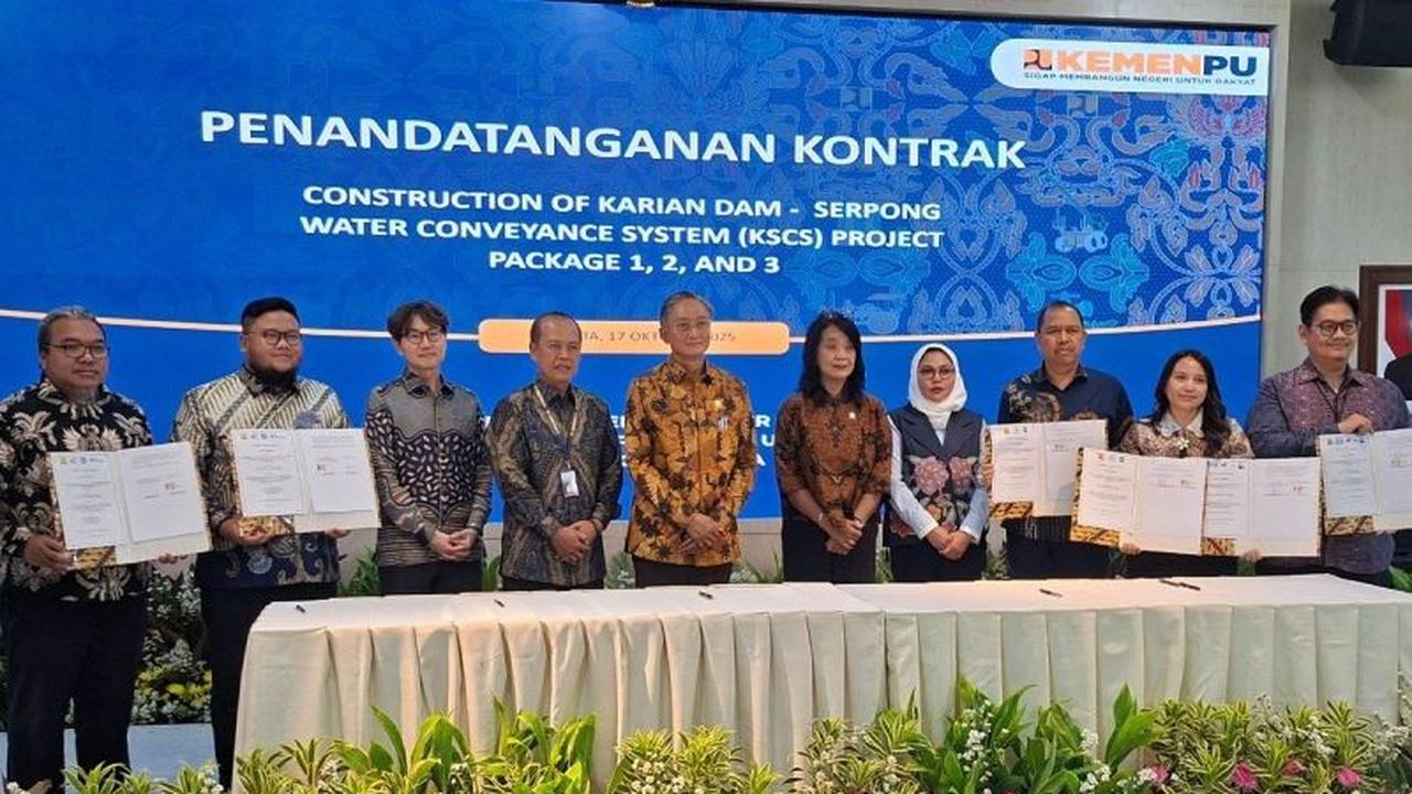 Fakta Unik Proyek KSCS: Mengalirkan Air untuk 1,84 Juta Jiwa, Menteri PU Sebut Bagian Sistem Air Baku Strategis