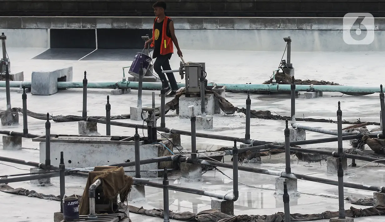 Sebagai informasi, Taman Lapangan Banteng berada di Pasar Baru, Sawah Besar, Jakarta Pusat. Jam operasionalnya mulai dari 07.00 hingga 20.00 WIB dengan tiket gratis. Liputan6.com/Johan Tallo)