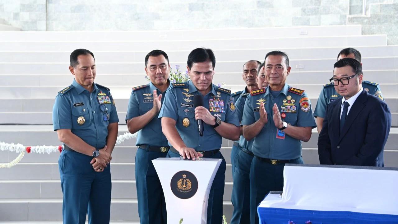 Kasal Resmikan Damage Control Simulator, TNI AL Perkuat Mental Tempur Prajurit Hadapi Situasi Darurat di Laut