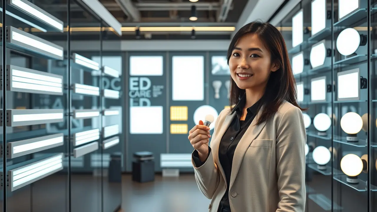 lampu led adalah