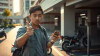 trik mencari motor yang hilang ©Ilustrasi dibuat AI