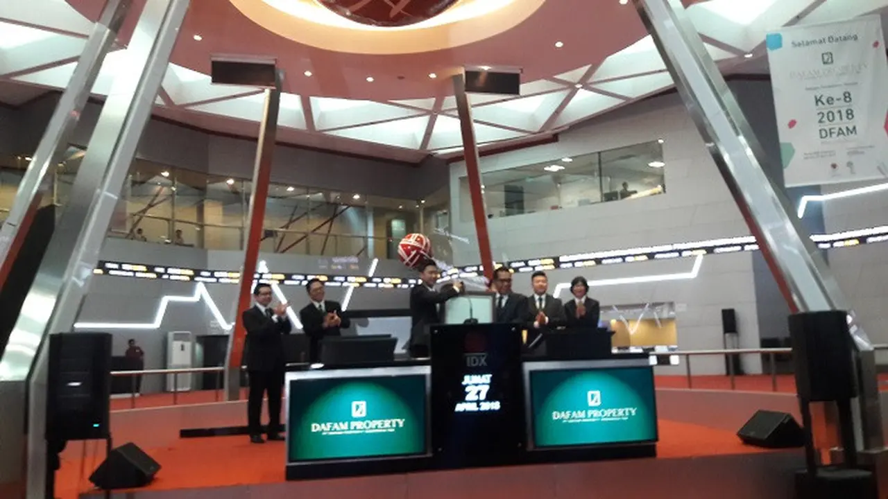 Dafam Property Indonesia menggelar IPO di BEI hari ini (27/4/2018) (Dok Foto: Liputan6.com/Bawono Yadika Tulus)