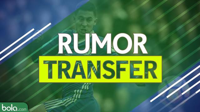 Barcelona incar Eden Hazard, sebagai pengganti Neymar yang hengkang ke Paris Saint-Germain.