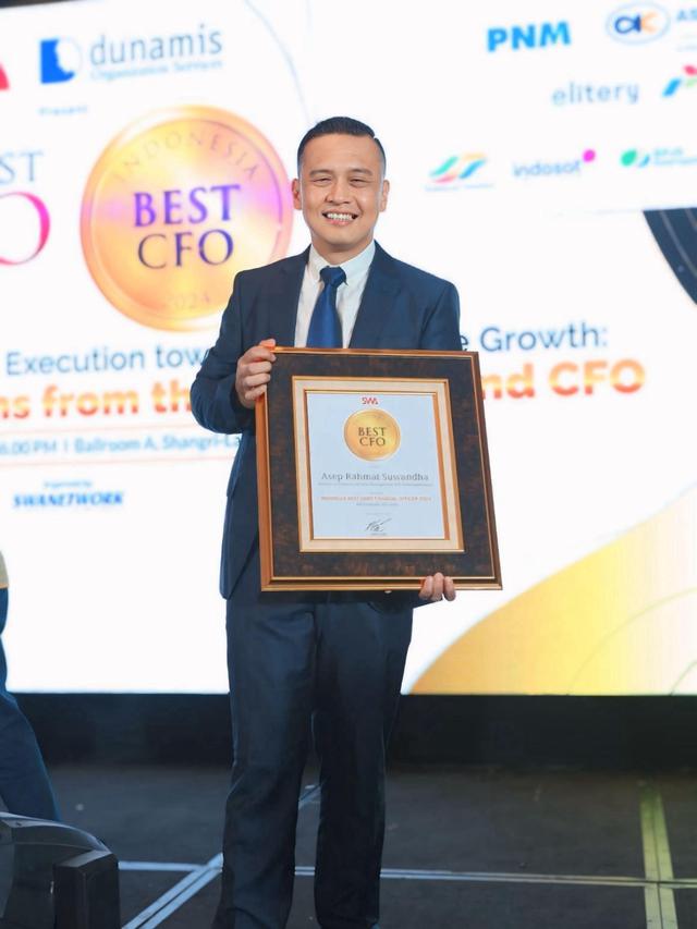 Direktur Keuangan dan Manajemen Risiko BPJS Ketenagakerjaan Raih Penghargaan Indonesia The Best CFO 2024