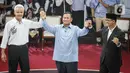 Segmen keempat dan kelima ialah tanya-jawab dan tanggapan. Keenam, paslon akan memberikan statement penutup. (Liputan6.com/Faizal Fanani)