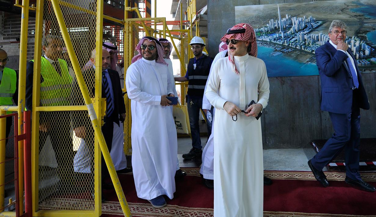 Pangeran Arab Saudi Kunjungi Calon Menara Tertinggi di ...