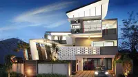 Arsitektur rumah modern karya Wastu Cipta Parama. (dok. Wastu Cipta Parama/Arsitag.com)