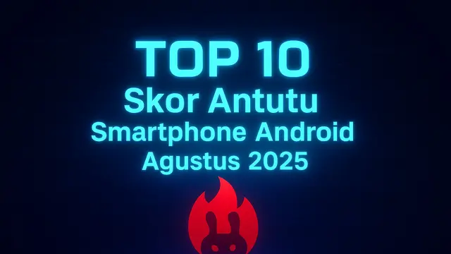 Top 10 Skor Antutu Smartphone Android Agustus 2025.