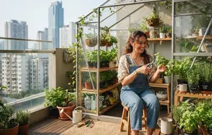 10 Greenhouse Mini di Balkon Apartemen yang Estetik dan Fungsional, Inspirasi Berkebun Modern