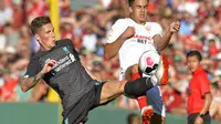 Liverpool saat kalah lawan Sevilla di laga pramusim (Joseph Prezioso / AFP)