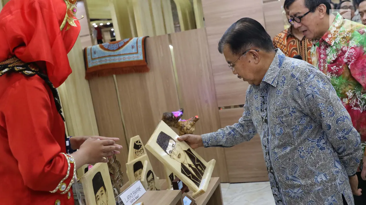 Wapres JK Tinjau Pameran Produk Unggulan Narapidana