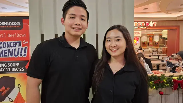Filbert Wijaya dan Caroline Losari. (Foto: Wayan Diananto)