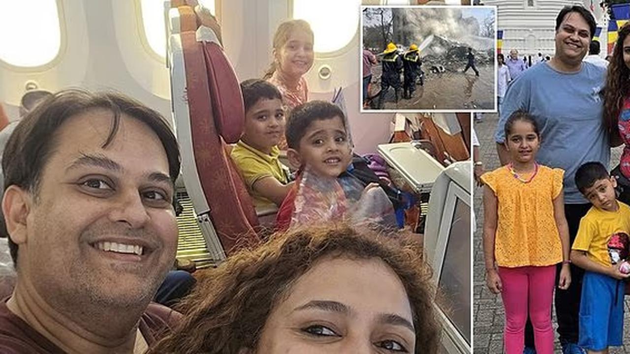 Tragedi Air India, Ajal Mempertemukan Keluarga Bersama dalam Foto Selfie Terakhir Setelah Terpisah 6 Tahun