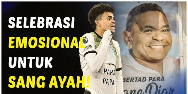 VIDEO: Selebrasi Penuh Haru Luis Diaz saat Cetak Gol Penyeimbang untuk Liverpool